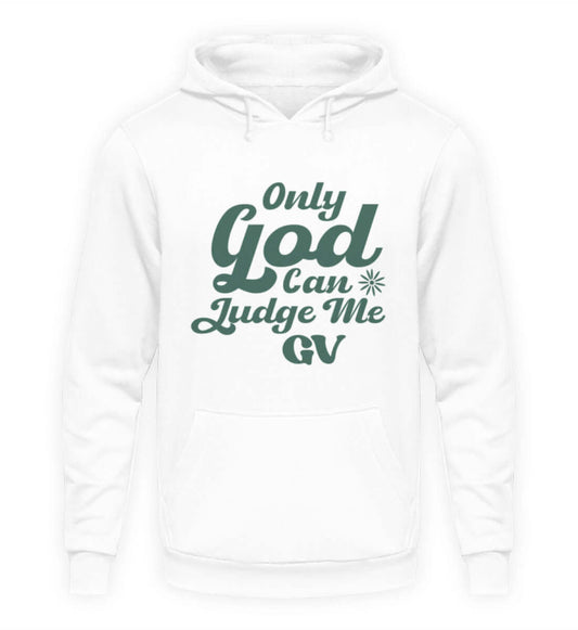 'ONLY GOD CAN JUDGE ME' - Unisex Kapuzenpullover Hoodie - GODVIBES