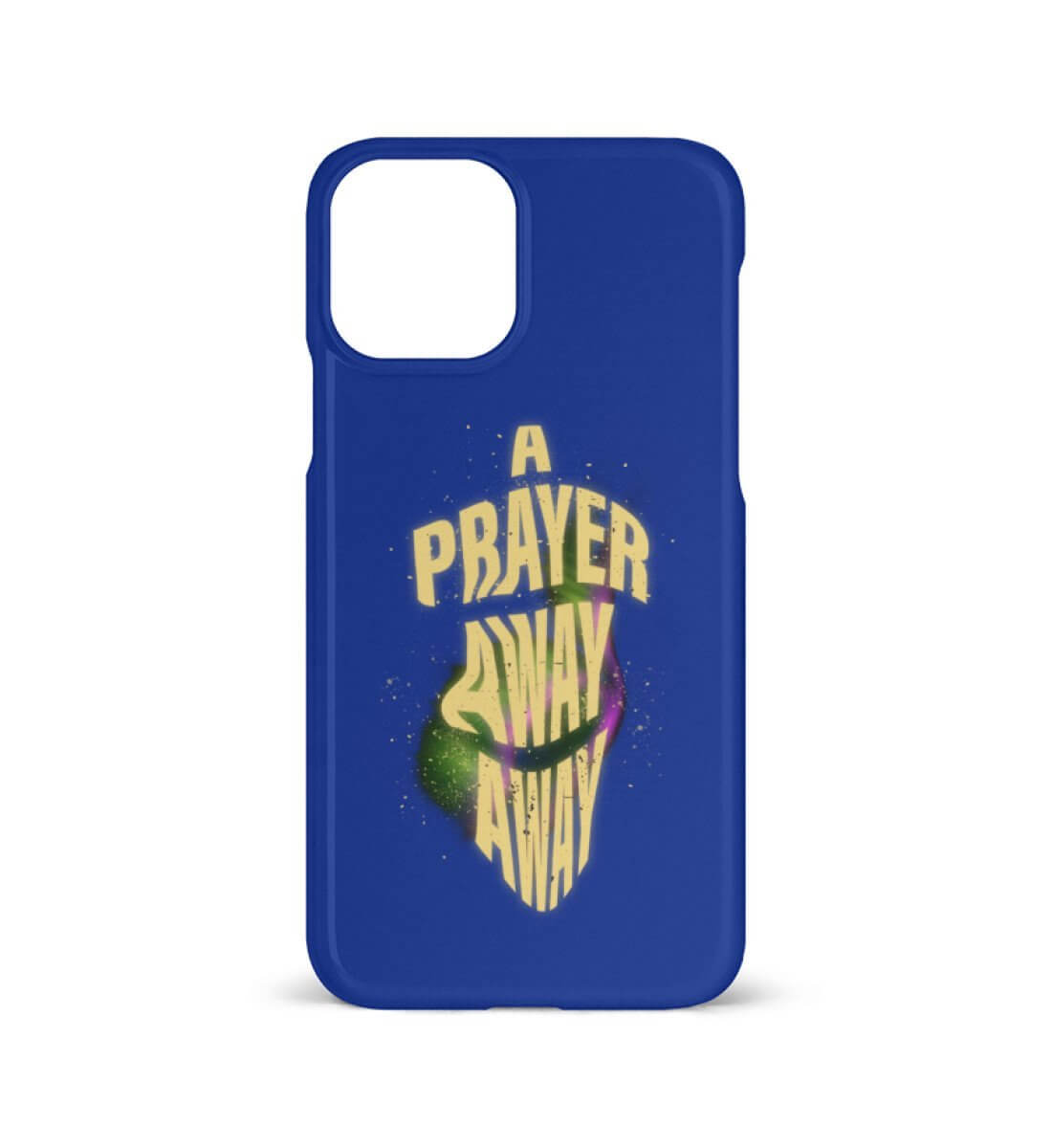 A PRAYER AWAY | iPhone Handyhülle - GODVIBES