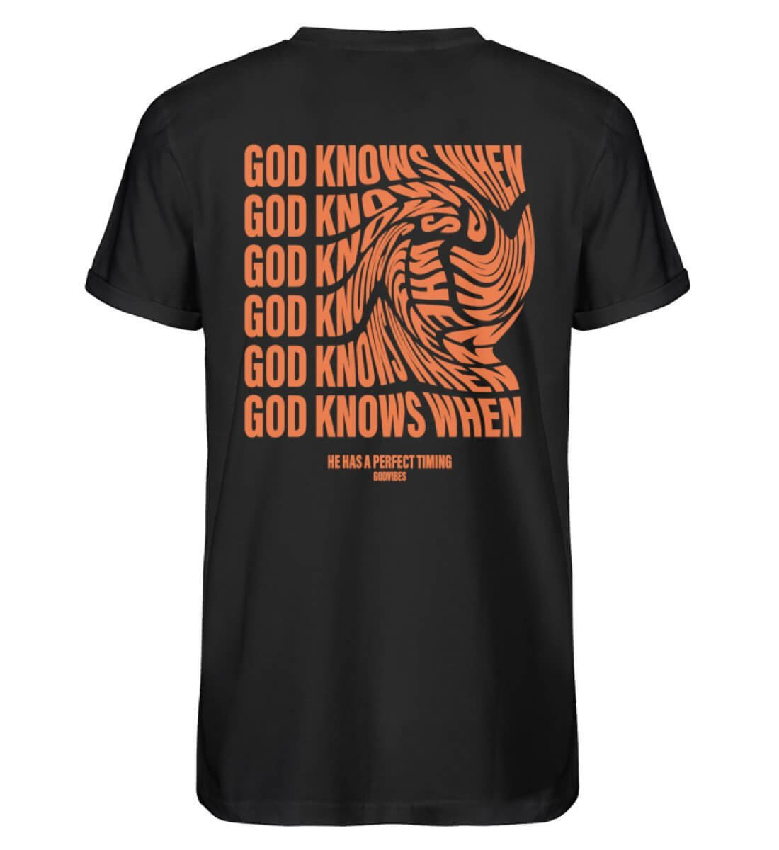 GOD KNOWS WHEN | - Herren RollUp Shirt - GODVIBES