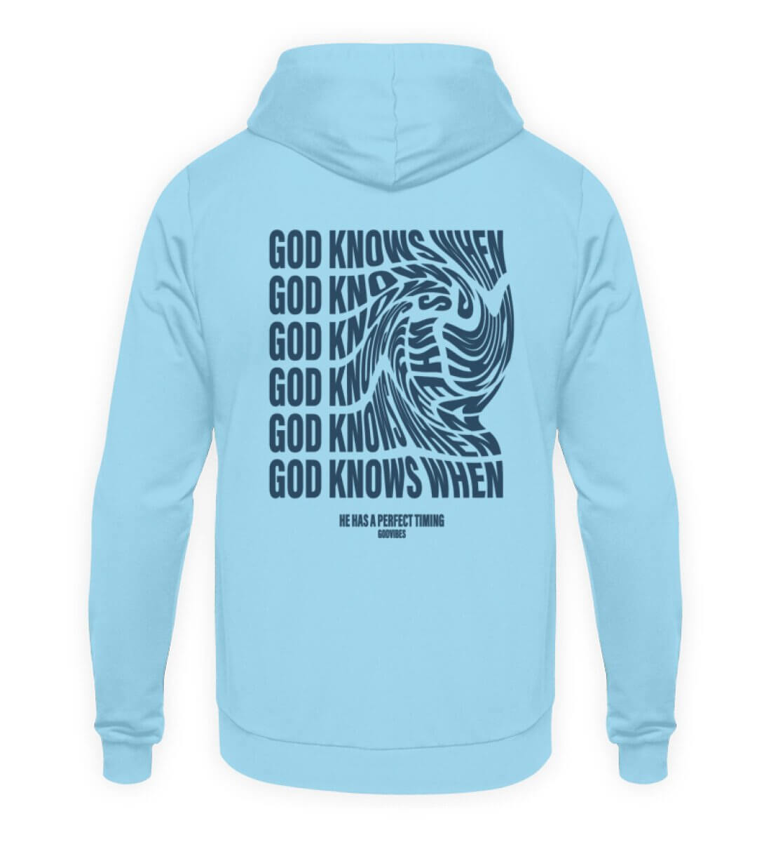 GOD KNOWS WHEN | Unisex Hoodie - GODVIBES