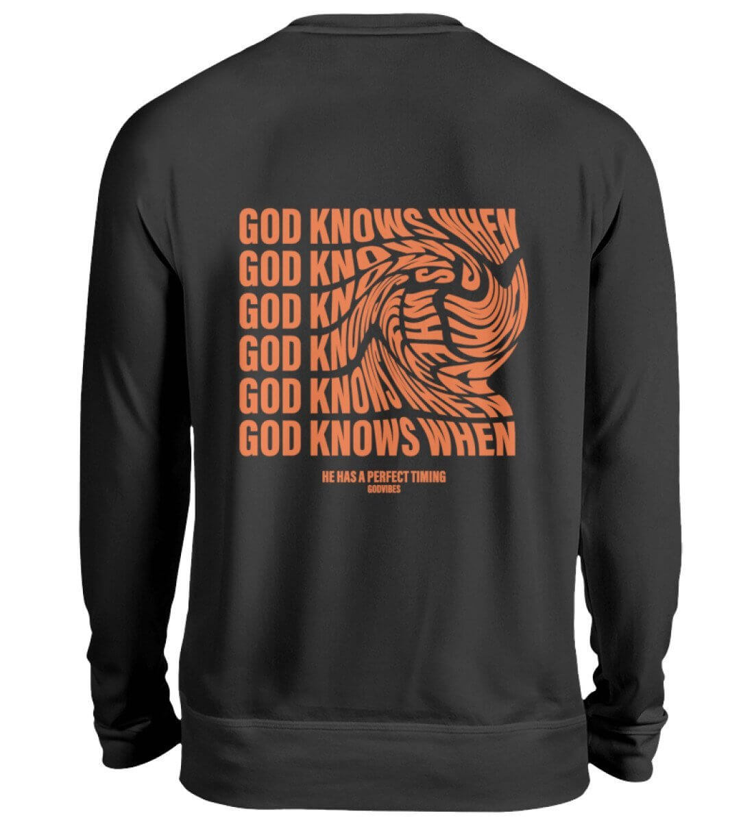 GOD KNOWS WHEN | Unisex Sweater - GODVIBES