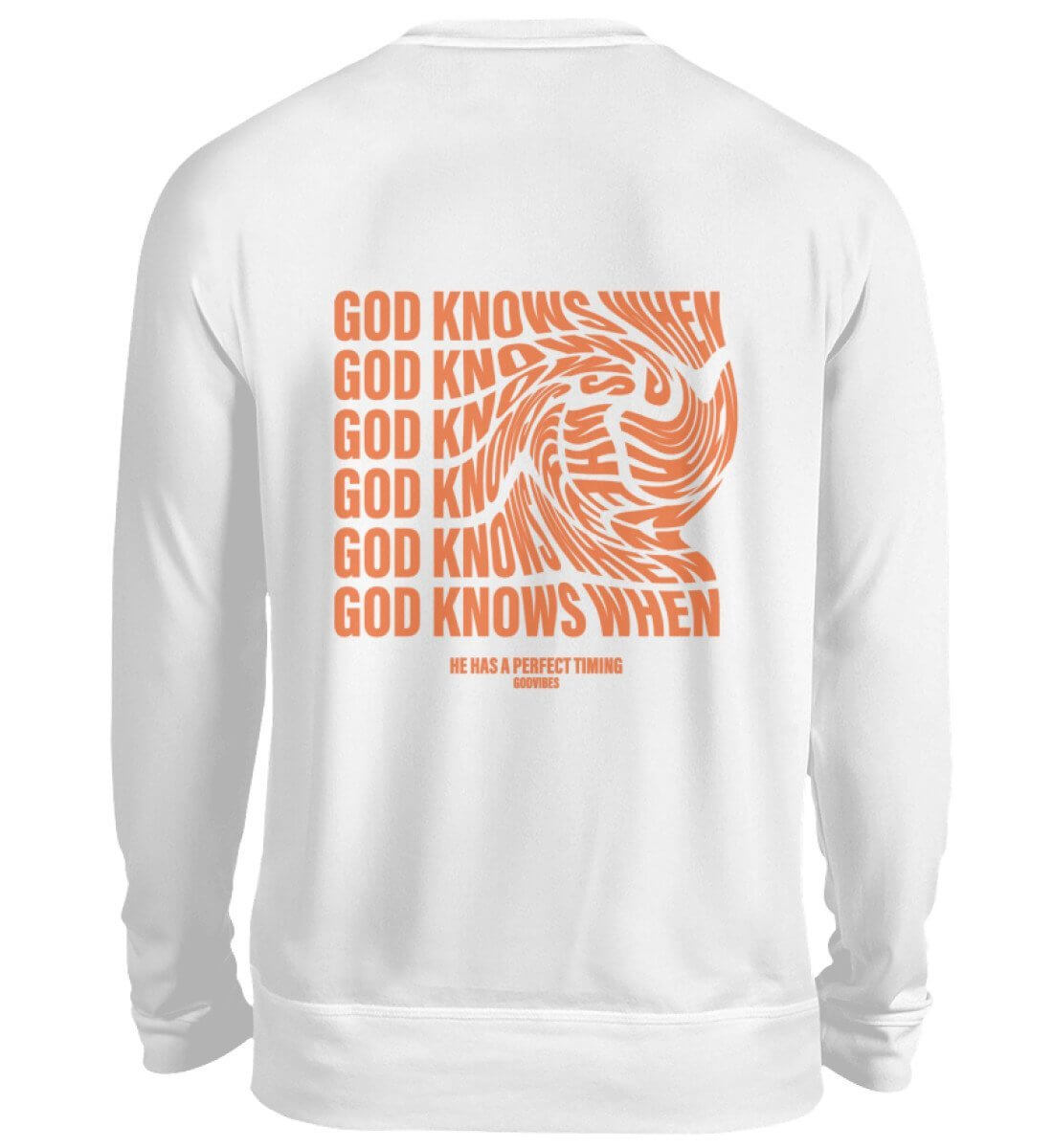 GOD KNOWS WHEN | Unisex Sweater - GODVIBES