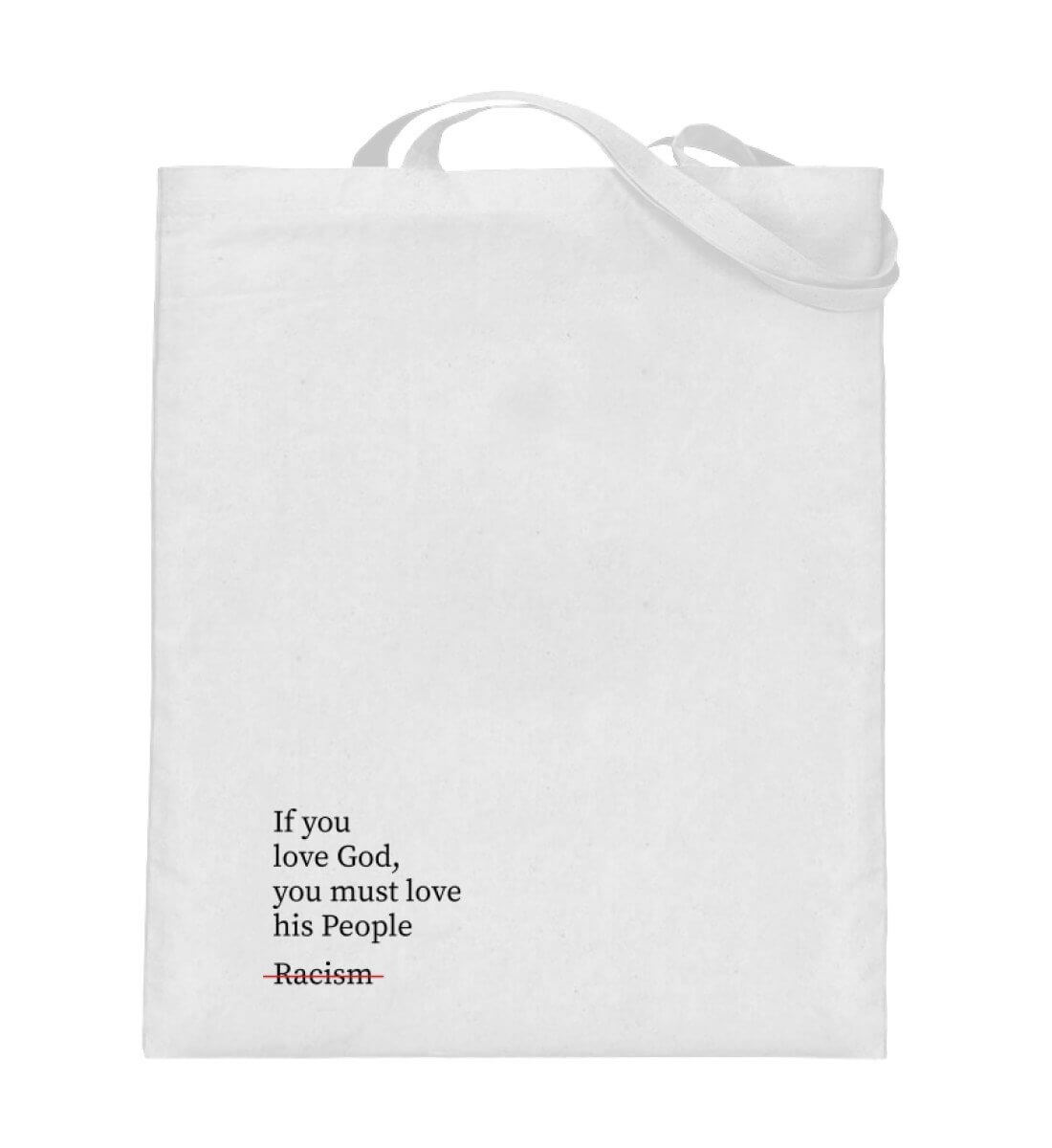 IF YOU LOVE GOD | Canvas Tote Bag - GODVIBES