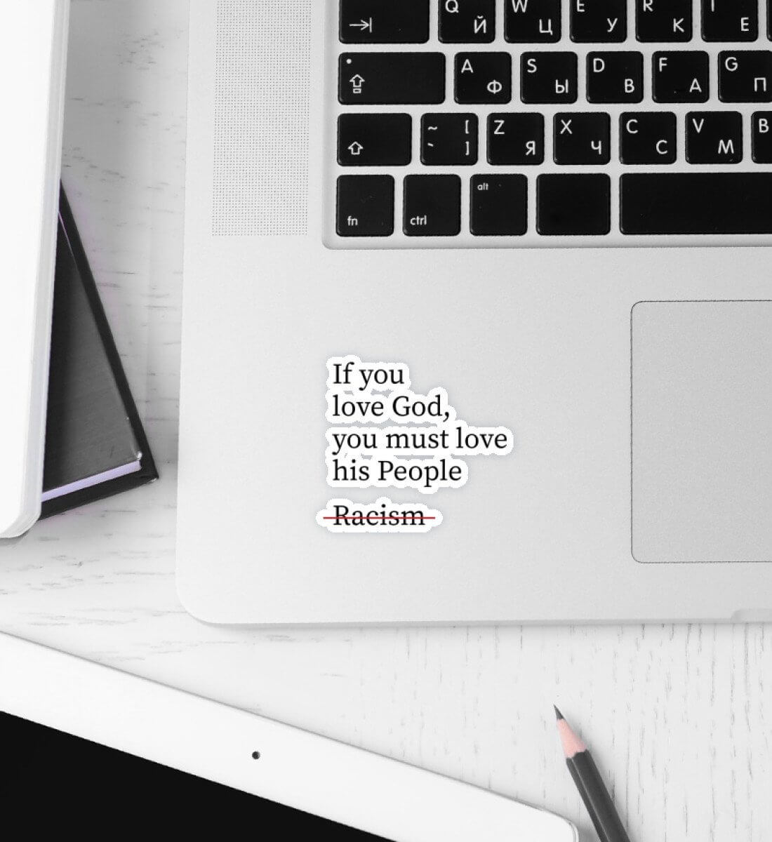 IF YOU LOVE GOD | Sticker - GODVIBES