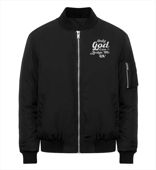 'ONLY GOD CAN JUDGE ME' BOMBERJACKET - GODVIBES