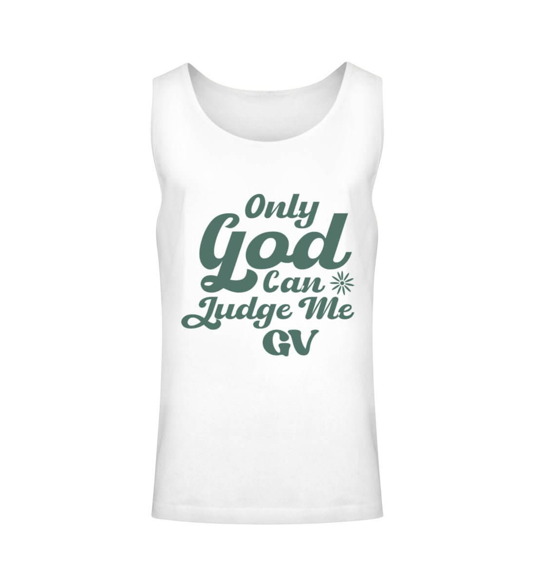 'ONLY GOD CAN JUDGE ME' TANKTOP - GODVIBES