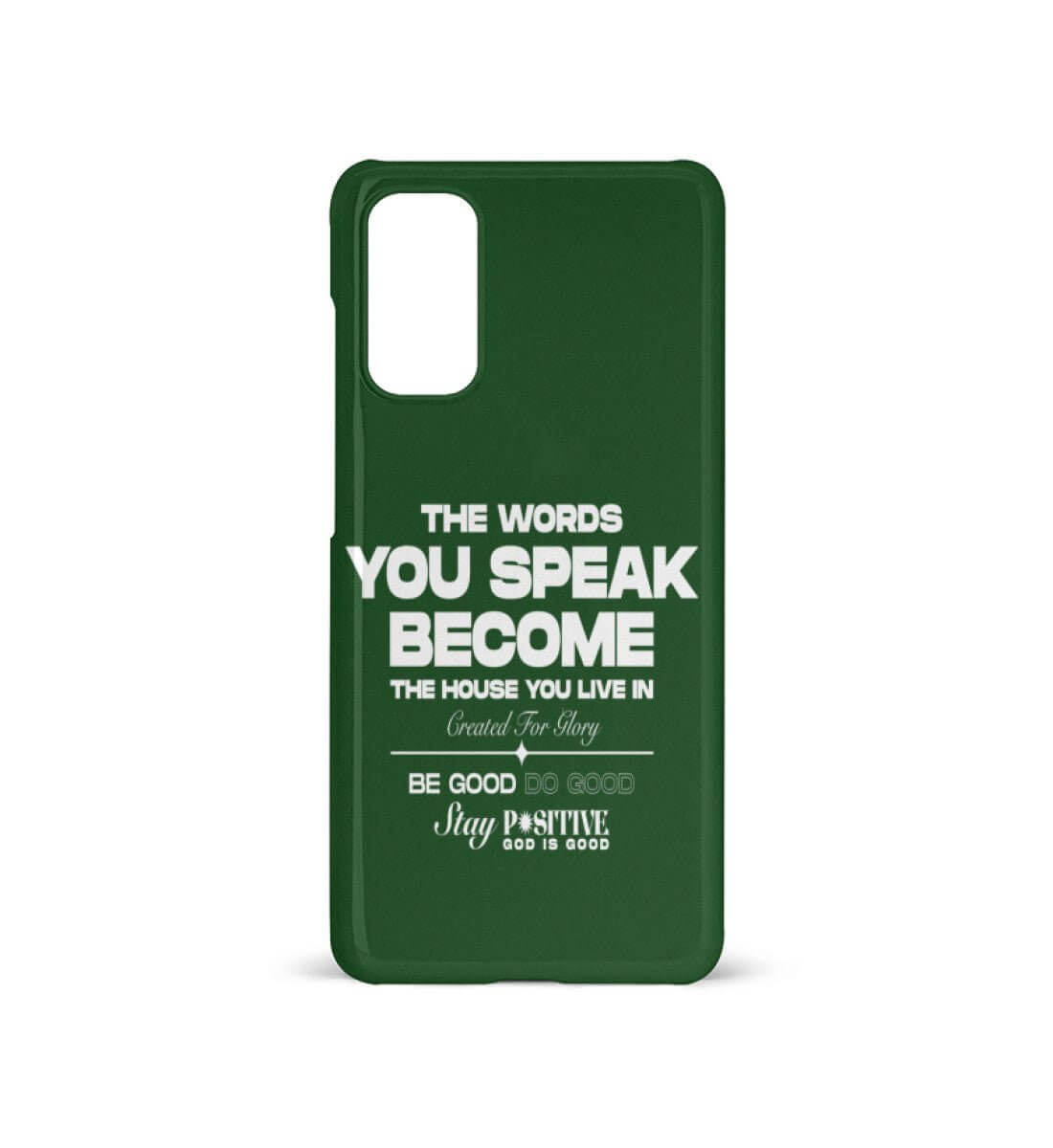 'THE WORDS YOU SPEAK' - Samsung Galaxy S20 Handyhülle - GODVIBES