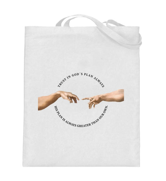 TRUST IN GOD'S PLAN ALWAYS | Canvas Tote Bag - GODVIBES